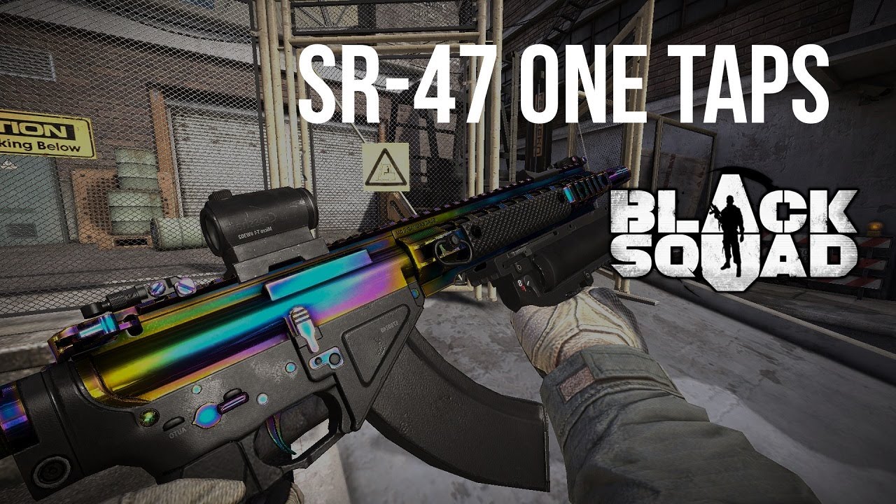 Black Squad SR-47 Weekly Frags #1 by scara