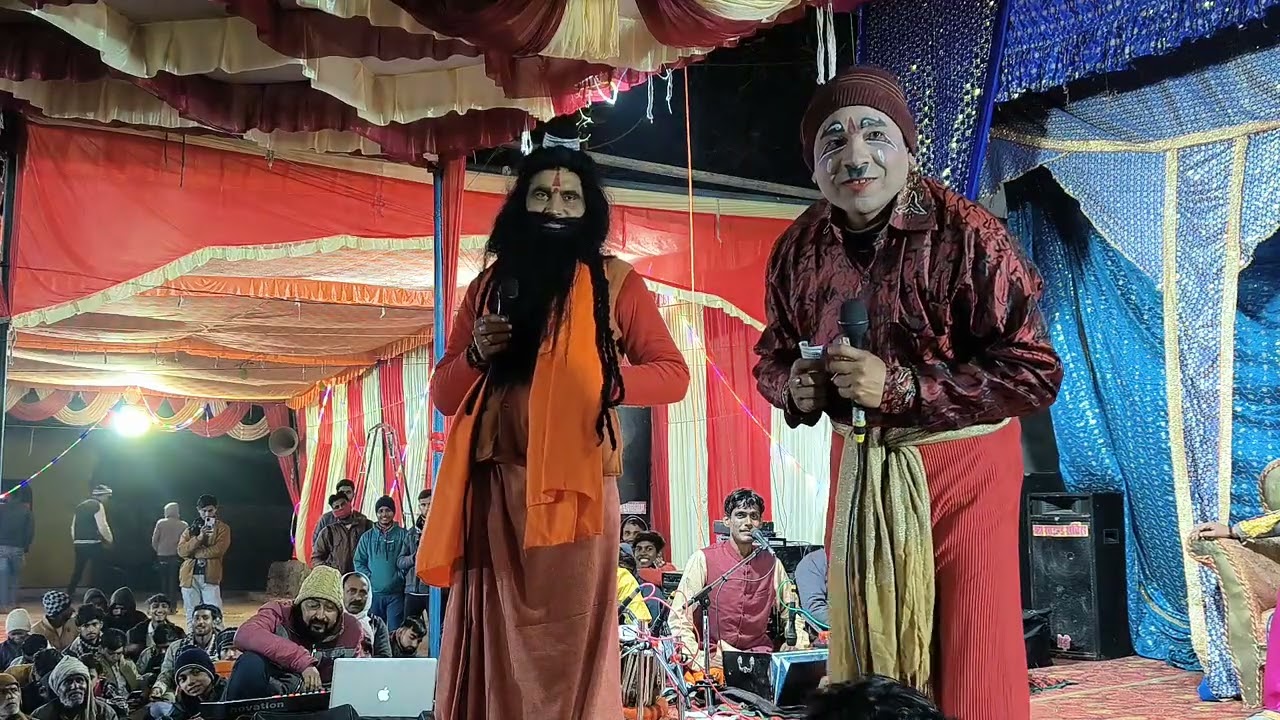 एक बार फिर वहीं सुरेश कक्कड़ और पप्पू महाराज दोनों द्वारा धमाकेदार कॉमेडी भेड़ी जलालपुर रामलीला 
