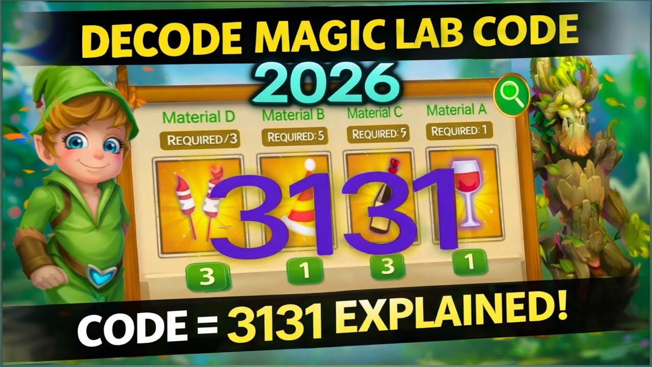 Magic Lab Code Jun 8 2026 Castle Clash 