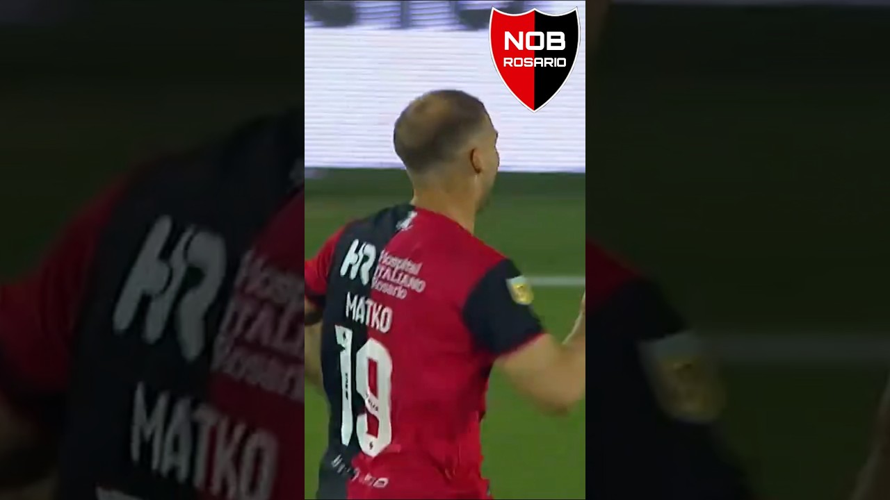 #Newells | ⚽ El golazo de Matko Miljevic para un triunfo ag&oacute;nico 2 a 1 vs #Lanus.