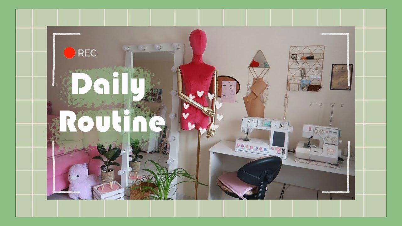 Швейный влог. Заказы, новинки, распаковка. Daily Routine.