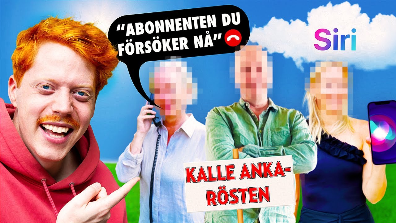 Sveriges 7 mest kända röster (du aldrig sett ansiktet på)