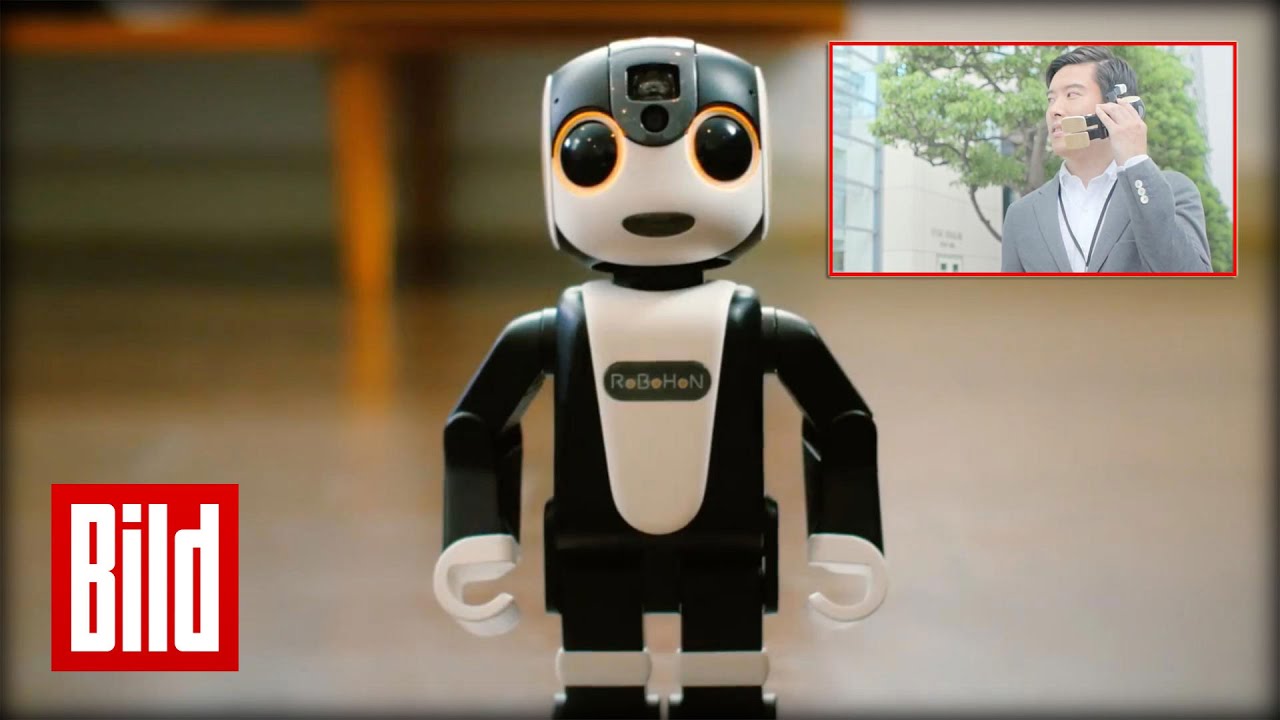 Geiles Roboter-Handy aus Japan - Neue Erfindung ( AAL / Demenz / Hilfe )