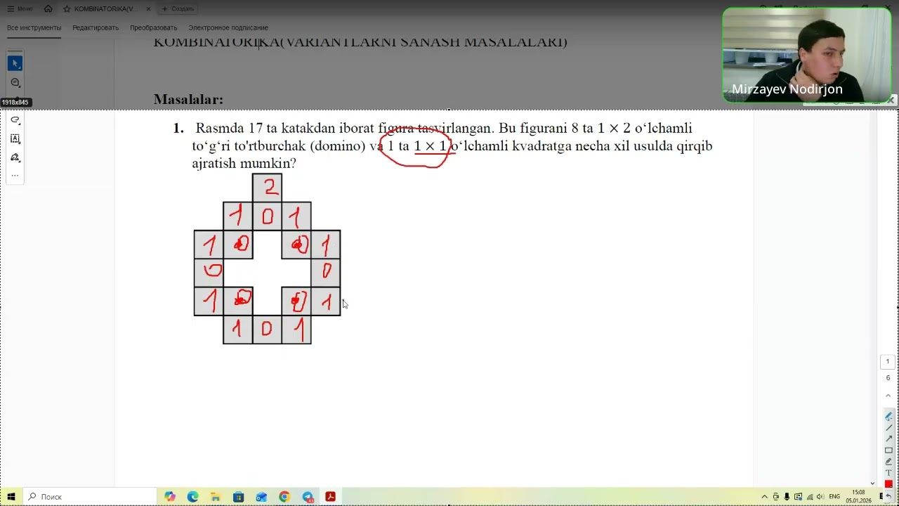 JONLI TAHLILIY DARSLAR DAVOM ETADI! Matematika