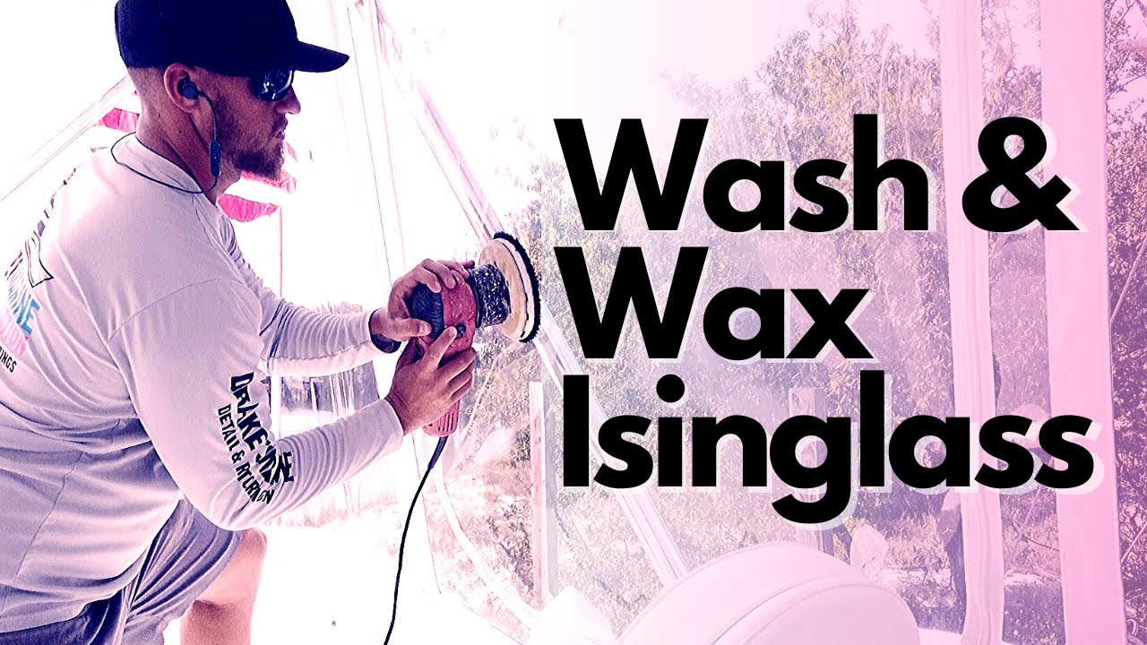 How to Clean & Wax your Isinglass Properly! | Boat Detailing Tips | Revival Marine Care