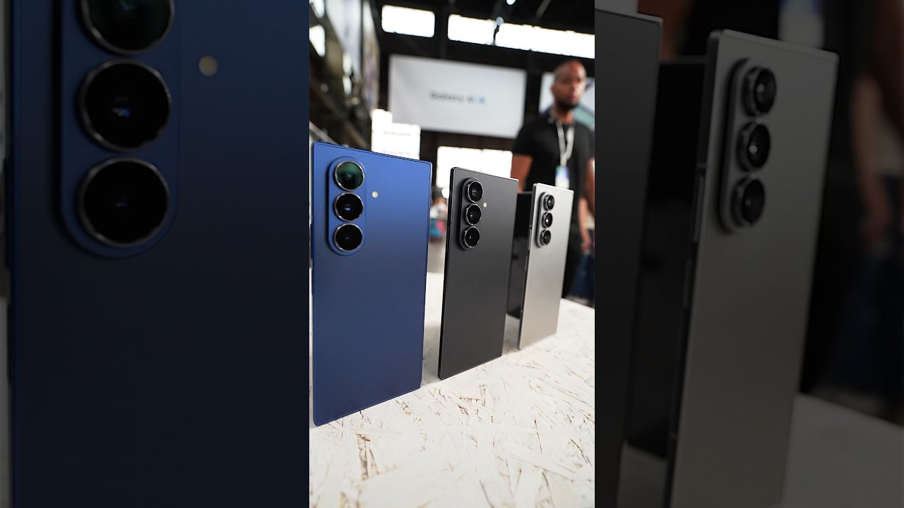 Samsung Galaxy Z Fold 7 in All Colors!