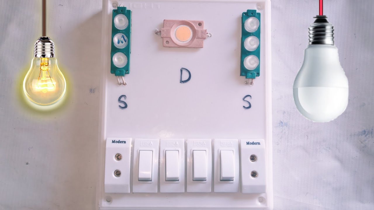 Dc 12 volt Series And Direct Board Connection@Al Shahbaz Electric