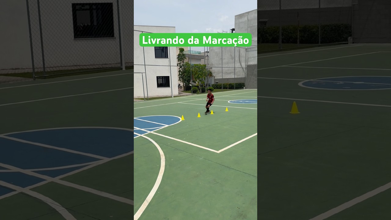 Benjamin Finalizando e se livrando da Marca&ccedil;&atilde;o #messi#futsal#futebol