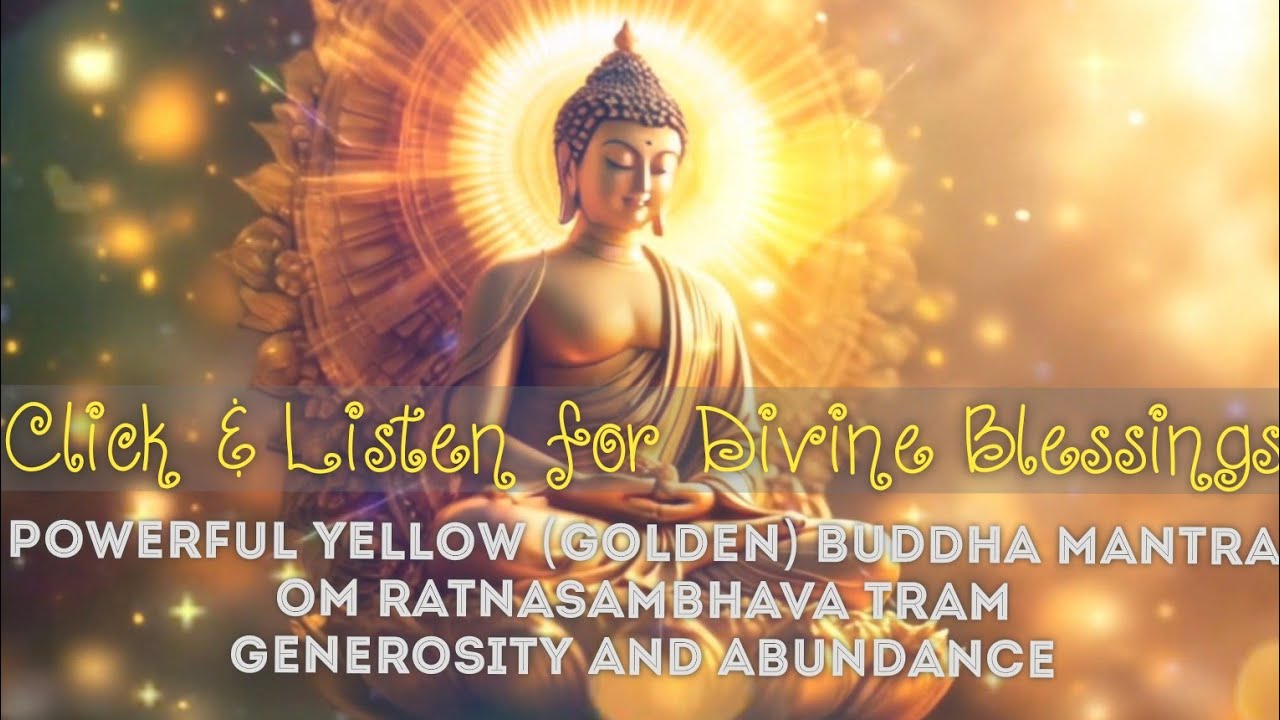 Ом Ратнасамбхава Трам Мантра | 108 x 2 повторения | Изобилие и щедрость | Музыка для медитации