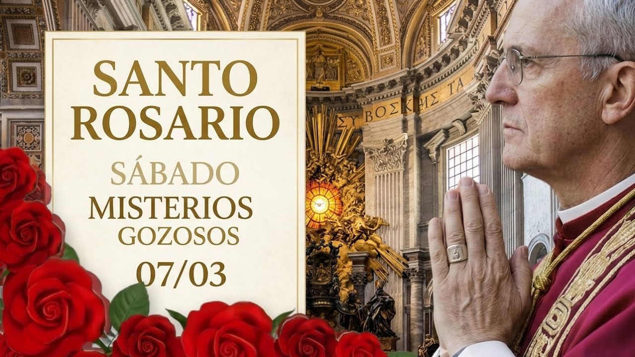 💙Santo Rosario Sábado 7 de Marzo Misterios Gozosos