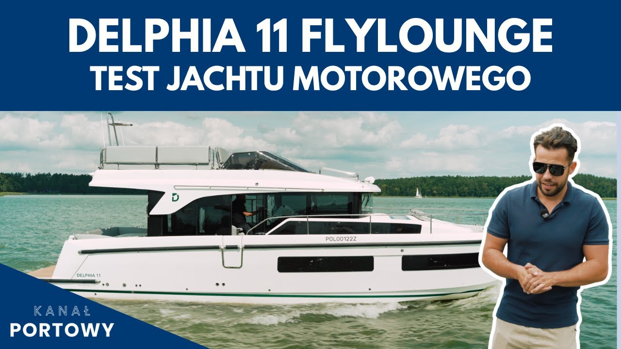 Czy DELPHIA 11 FLYLOUNGE to faktycznie luksusowy houseboat? Sprawdzamy! | TEST JACHTU