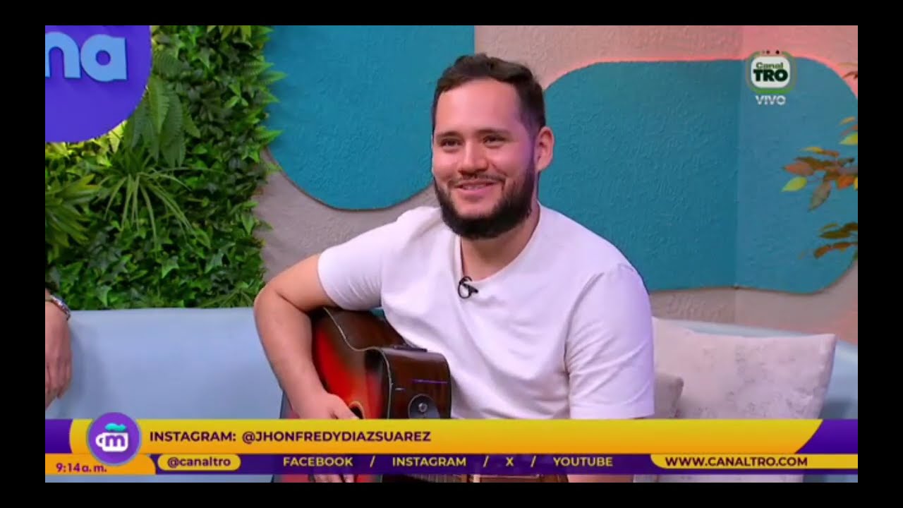 Canal TRO - Entrevista Jhon F. en el Café de la mañana.