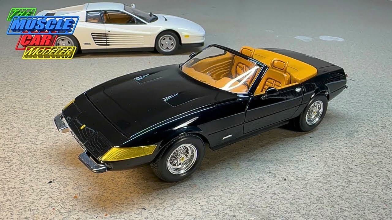 Revell Miami Vice 1972 Ferrari Daytona Spyder Build