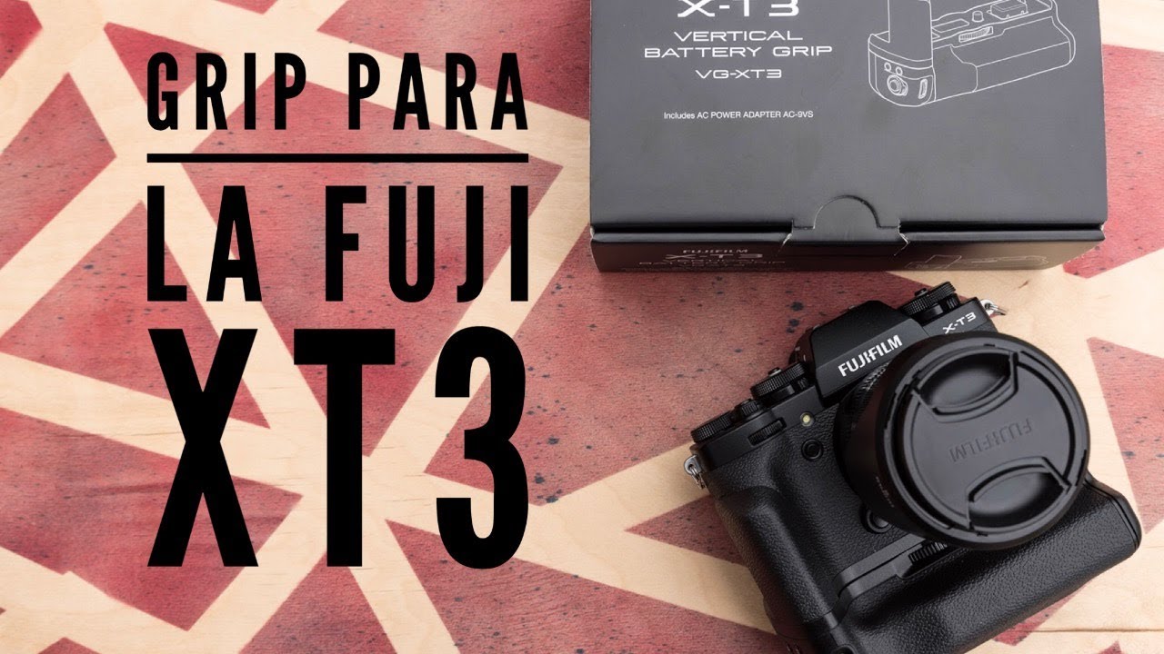 GRIP PARA LA FUJI XT3