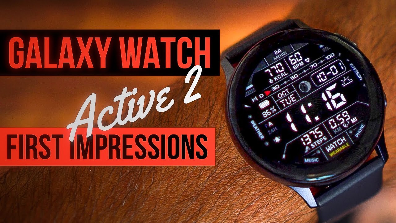 Samsung Galaxy Watch Active 2 | First Impressions