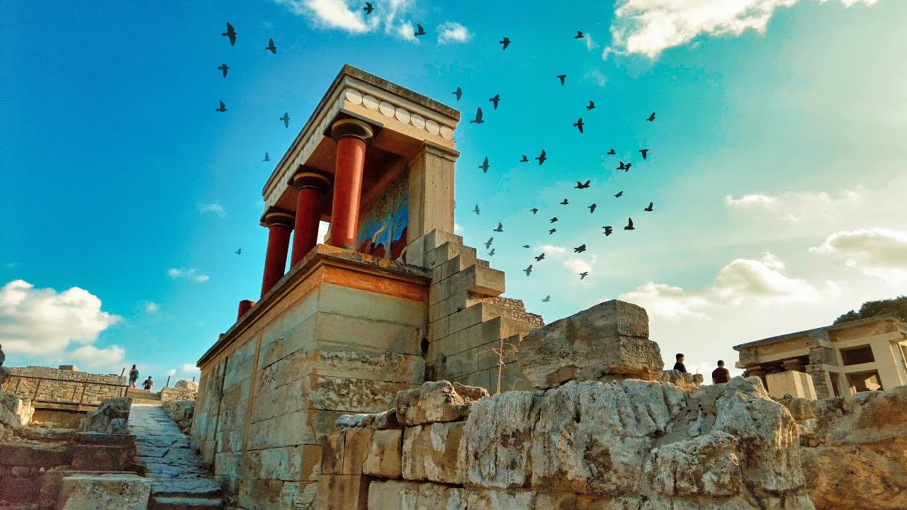 Knossos, Crete | Exploring Europe&rsquo;s Oldest City in Stunning 4K