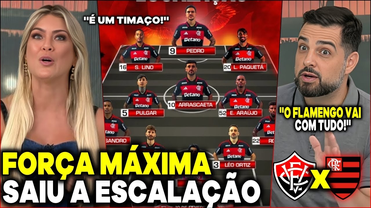 RENATA FAN REAGIU A ESCALAÇÃO DO MENGÃO! JOGO ABERTO FLAMENGO ''ESSE TIME É MUITO APELÃO''
