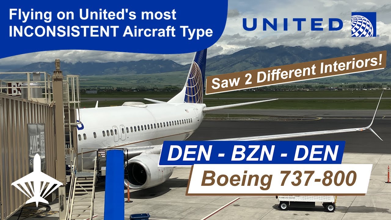TRIP REPORT | United UA778+UA1505 | Denver - Bozeman - Denver | B737-800 | N35236+N24224 | Economy