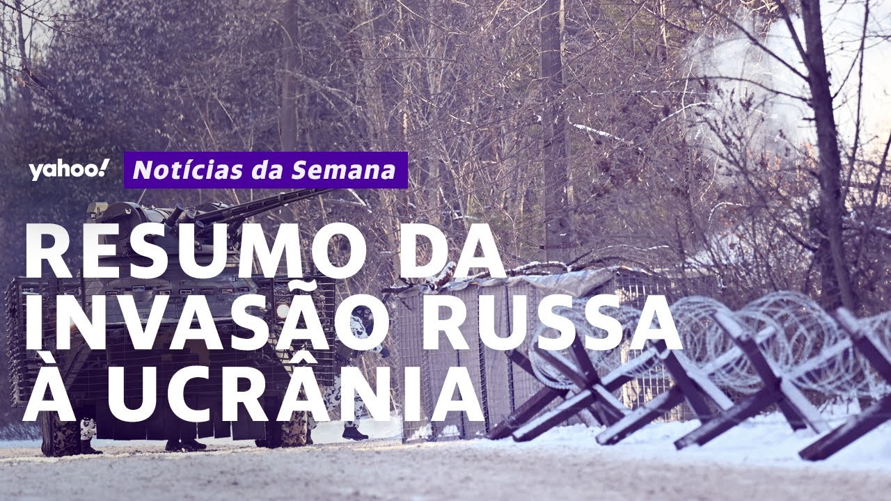 Invas&atilde;o russa e tens&atilde;o mundial: as not&iacute;cias da semana