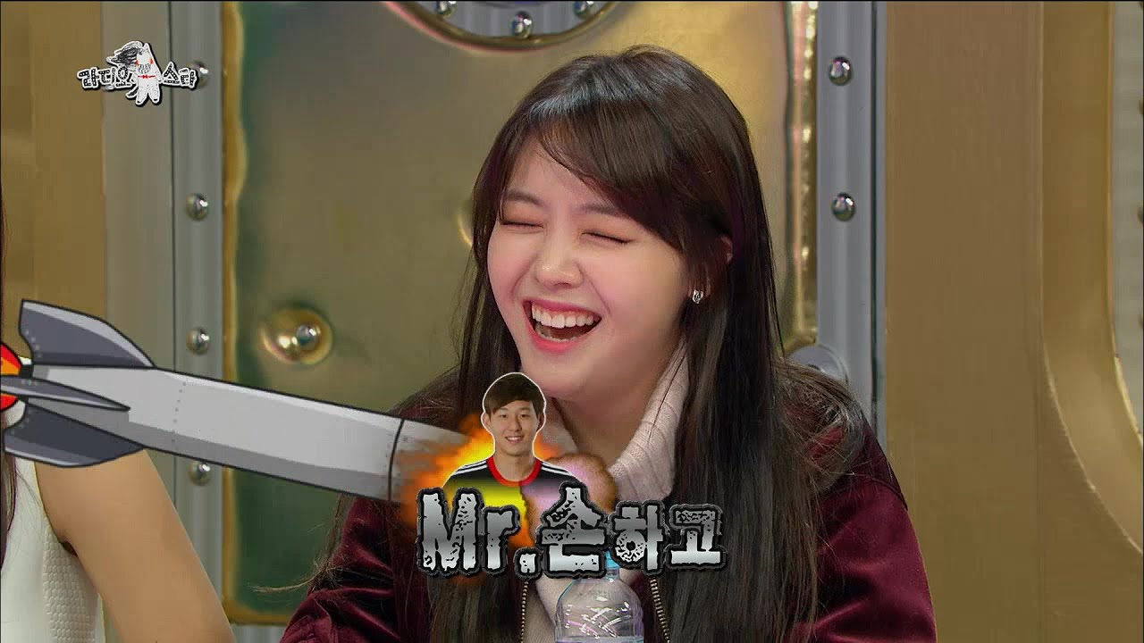 【TVPP】Minah(Girl's Day) - Scandal with Son Heung-Min, 민아(걸스데이) - 손흥민과의 스캔들 언급에 당황 @Radio Star