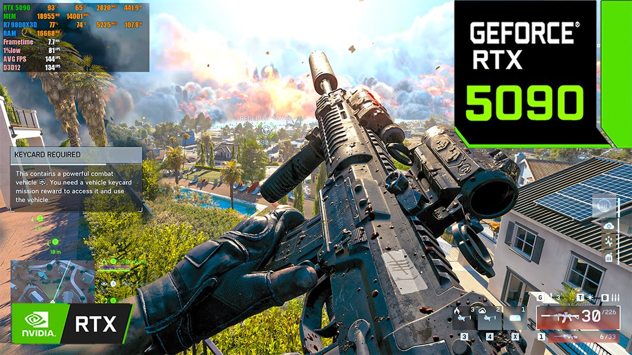 Battlefield REDSEC : Battle Royale | RTX 5090 32GB ( 4K OVERKILL Graphics DLSS ON )