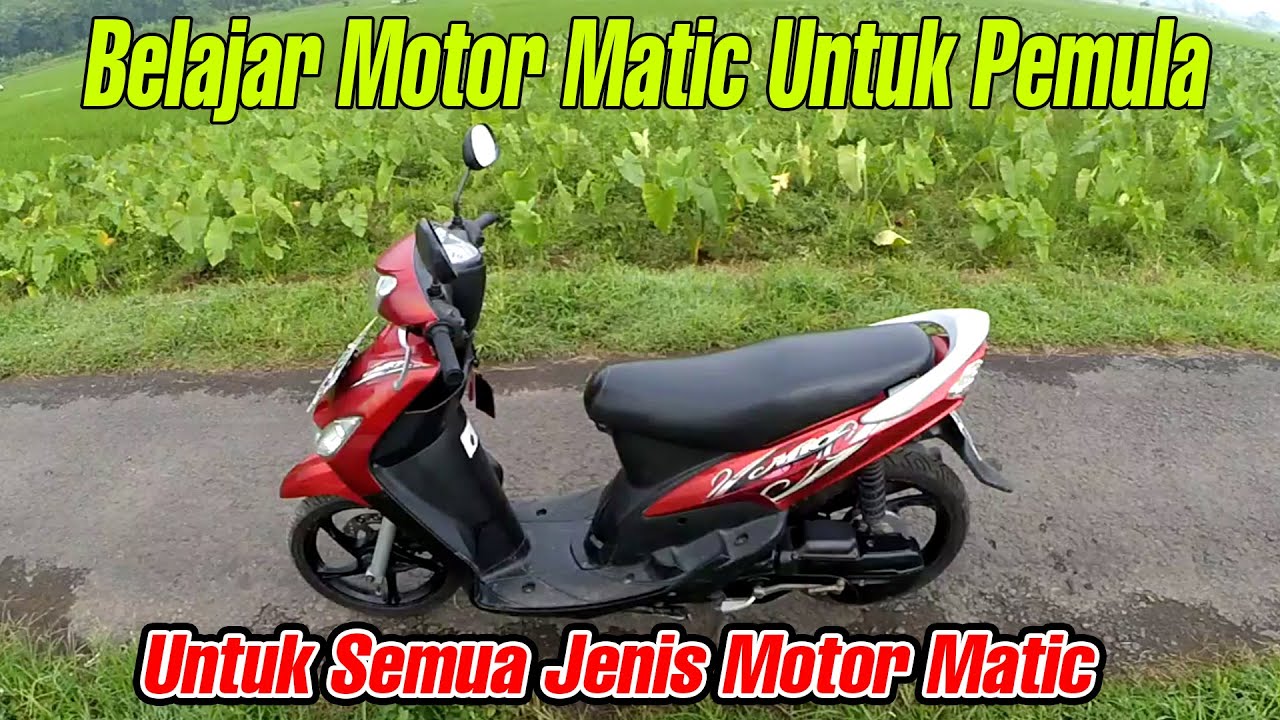 Belajar Motor Matic Yamaha Mio #belajarmotormatic