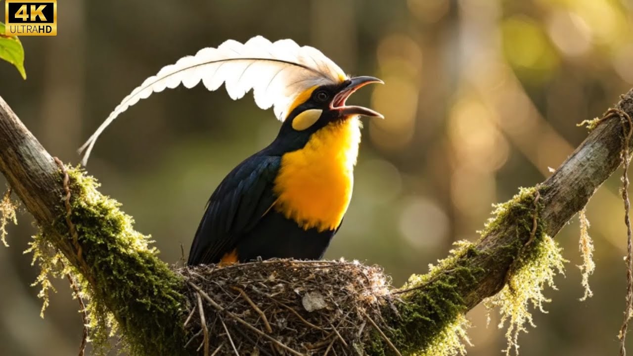 Rare & Exotic Birds Amazing Jungle Sounds and Vibrant Plumage