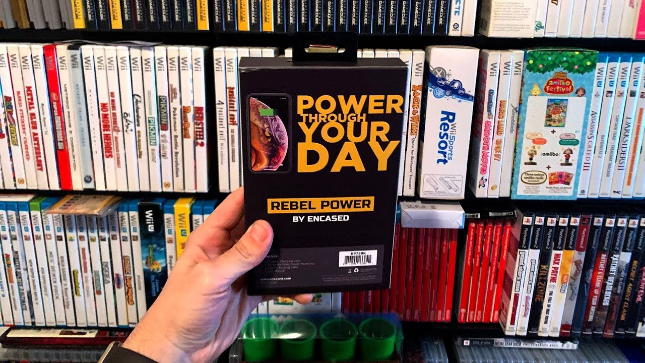 Unboxing Encased Rebel Power Battery Case for iPhone XS Max