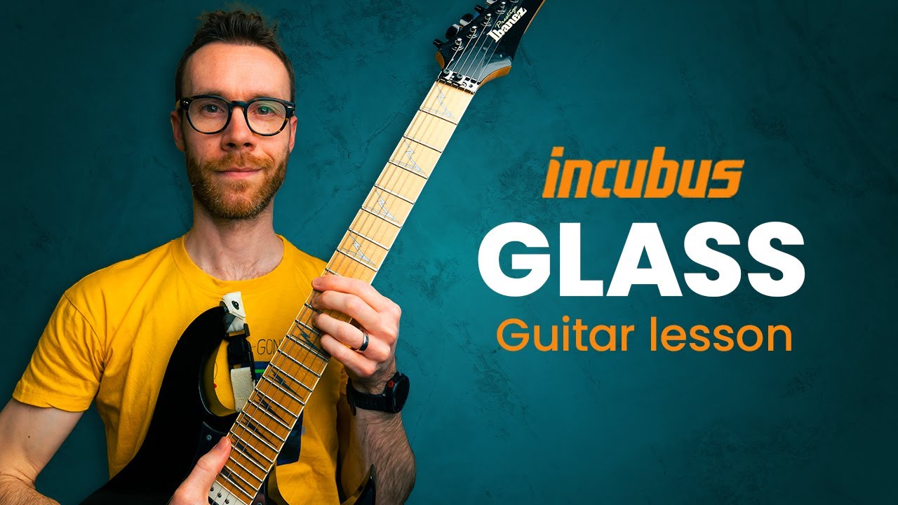 How to play “GLASS” by Incubus | Guitar Lesson