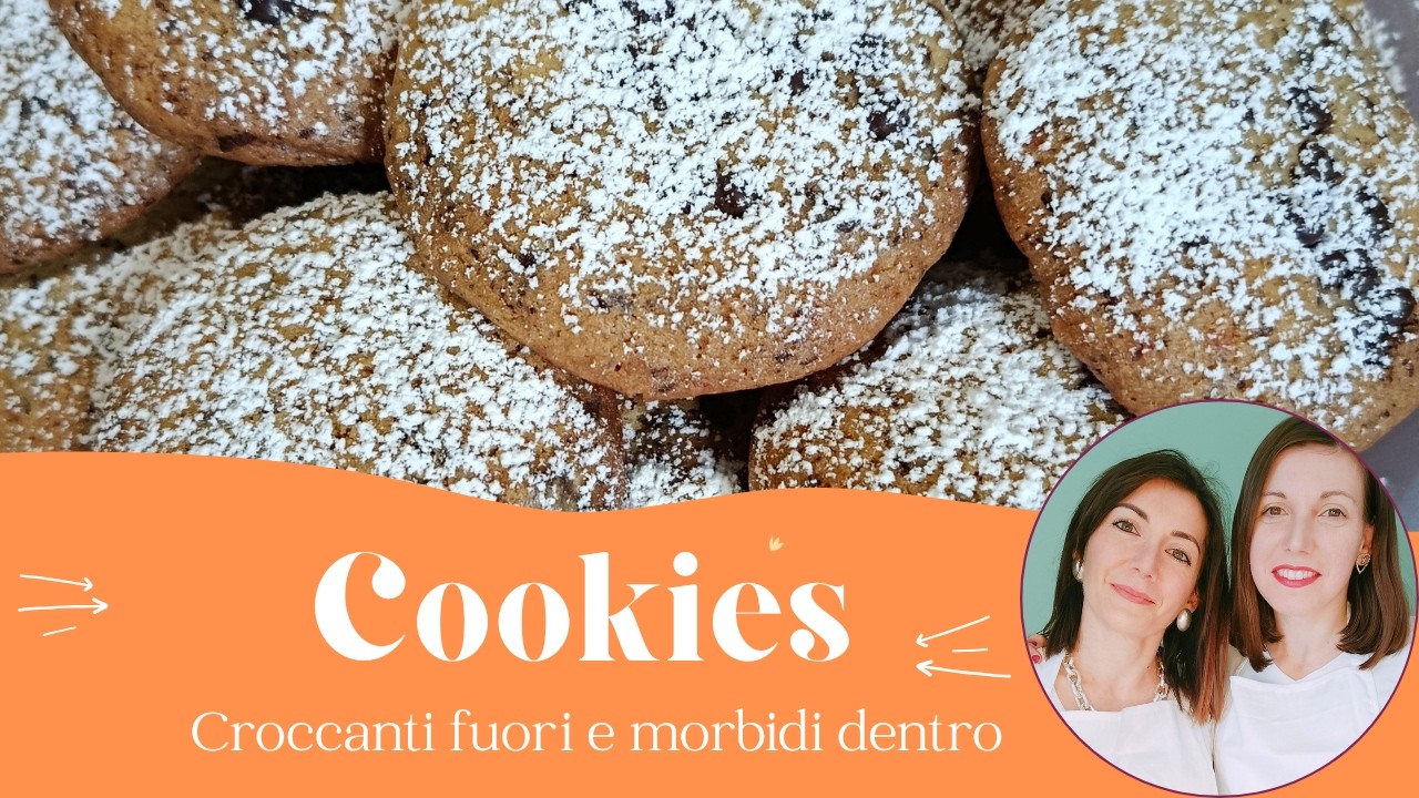 I Veri Cookies Americani 🗽 Ricetta Originale Facile | Pronti in 20 Minuti