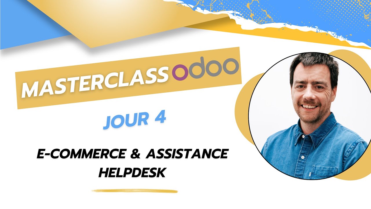 💡 Masterclass ⁨@Odoo⁩ : Passez du Chaos à la Clarté en 5 Jours ! 🚀 Jour 4 : E-commerce & Helpdesk