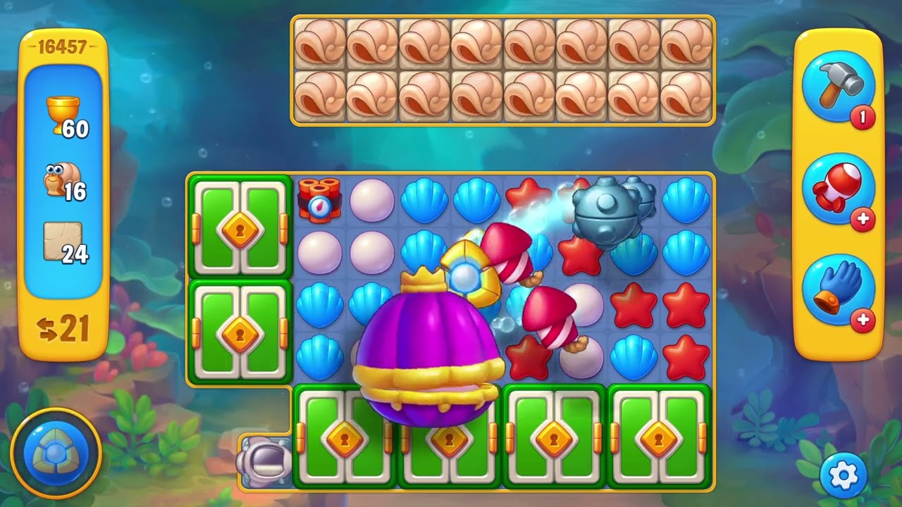 Fishdom Level 16451 - 16470 Fishdom Part 308