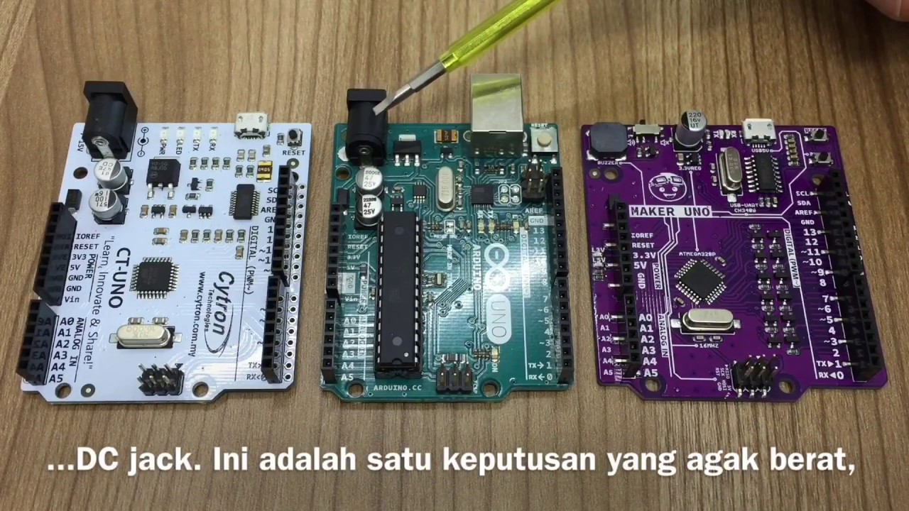 Maker UNO, new Arduino Compatible board from Cytron.(BM)