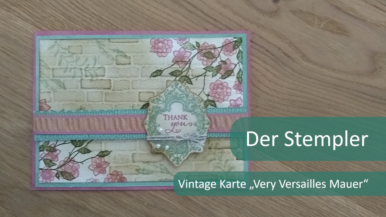 Vintage Karte 