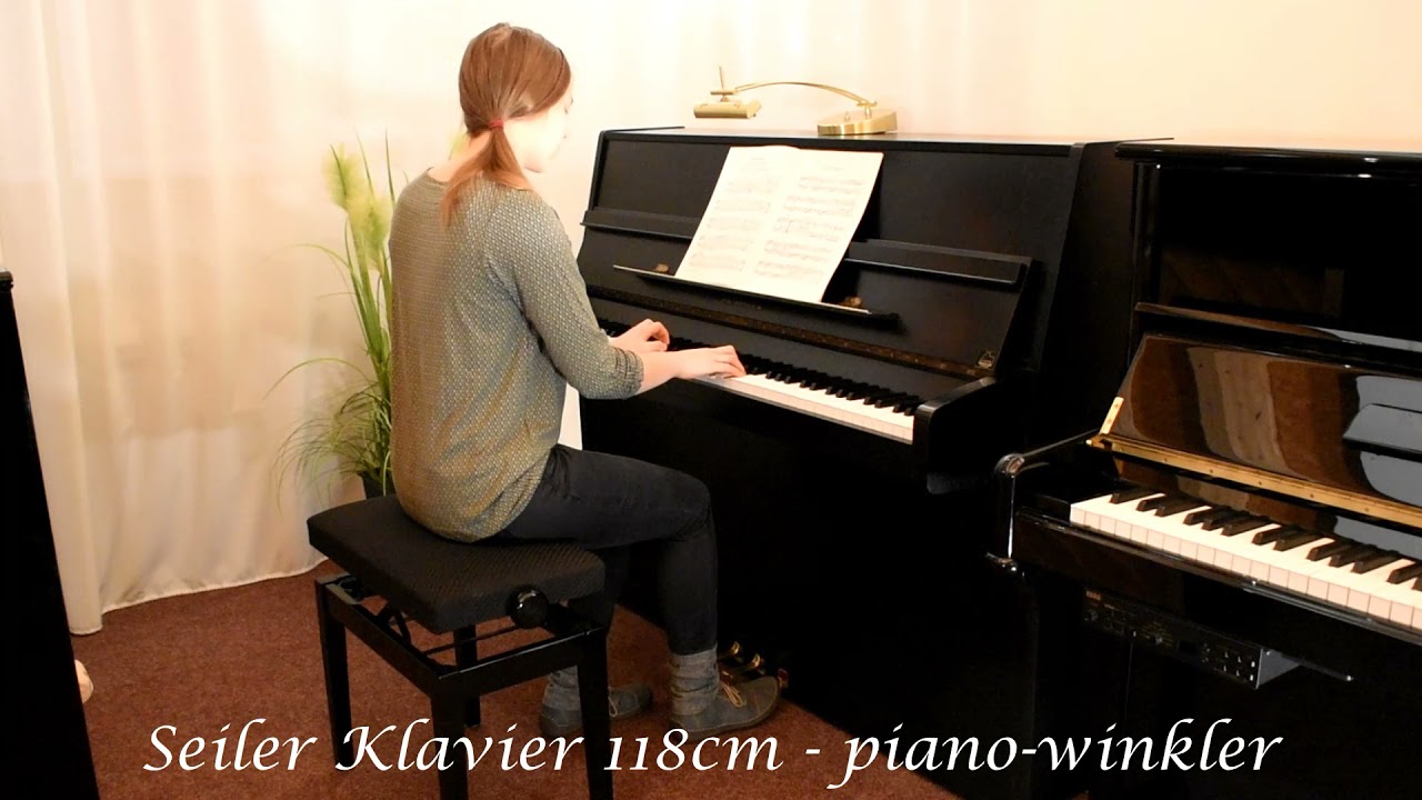 Seiler Klavier 118cm 1982