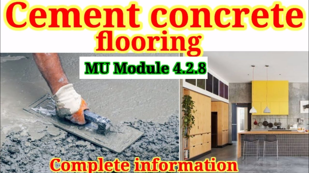 Cement Concrete Flooring: The Ultimate DIY Guide to Jaw-Dropping Results.