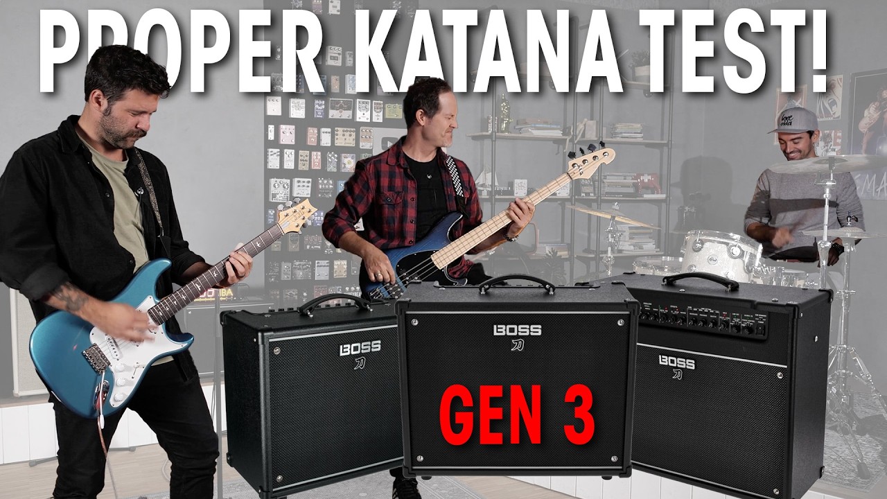 Which is the right BOSS Katana GEN 3 Amp For You? | Full Comparison and Volume Test