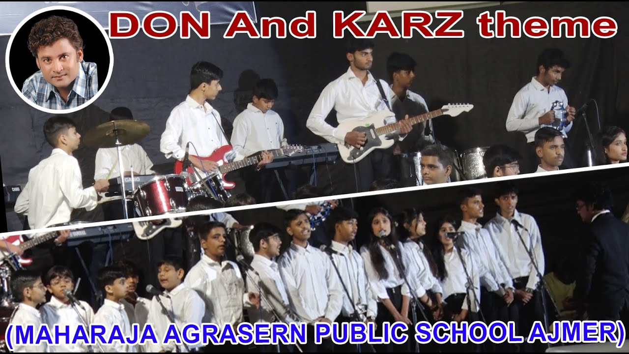 DON and KARZ Theme Cover Annual Function 2026 Maharaja Agrasen Public School, Ajmer