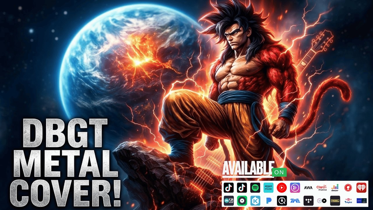 [Dan Dan Kokoro Hikareteku] - Dragon Ball GT Opening Indonesia | Cover Metal AI