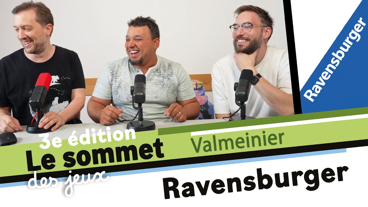 Les nouveaux jeux de Ravensburger, le Sommet des jeux 2025