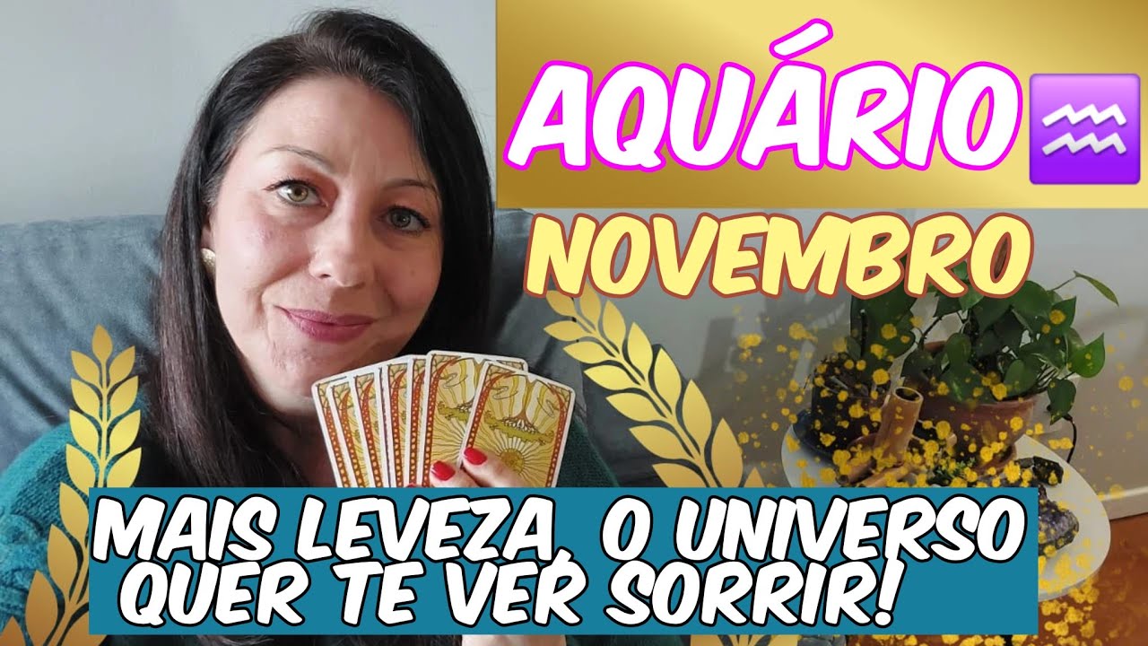 NOVEMBRO 2025 AQUÁRIO♒️ 