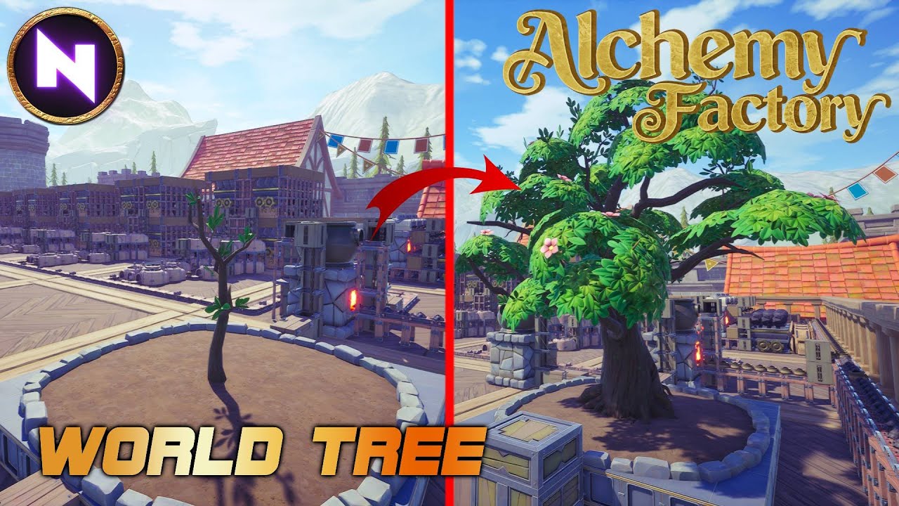 Growing The World Tree in Alchemy Factory | 14 | Lets Play