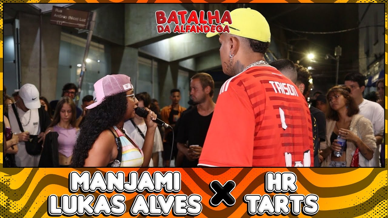 BATALHA DA ALF&Acirc;NDEGA l MANJAMI E LUKAS ALVES X HR E TARTS l PRIMEIRA FASE