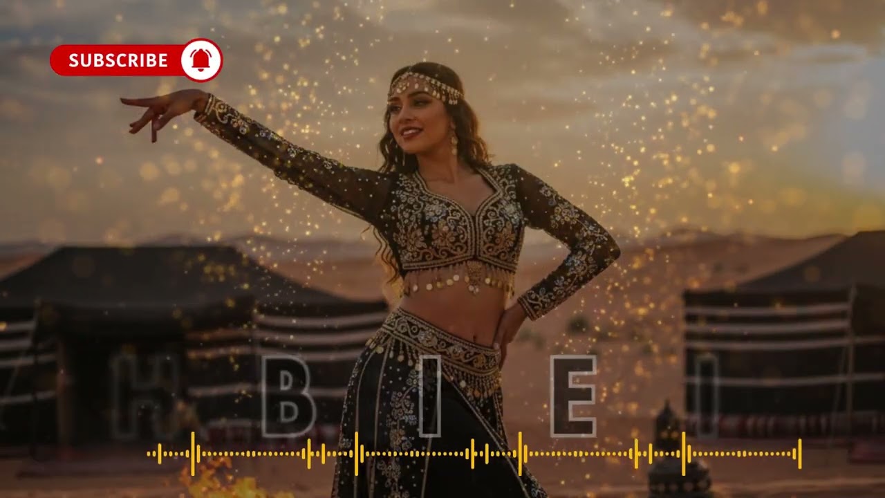 Golden Desert Bellydance | Arabic Rhythm Under Sunset