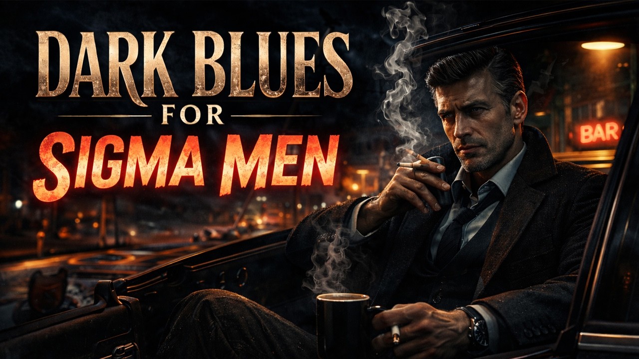 Dark Blues for Sigma Men (Vol. 2) | Music for Men Who Don’t Talk Much