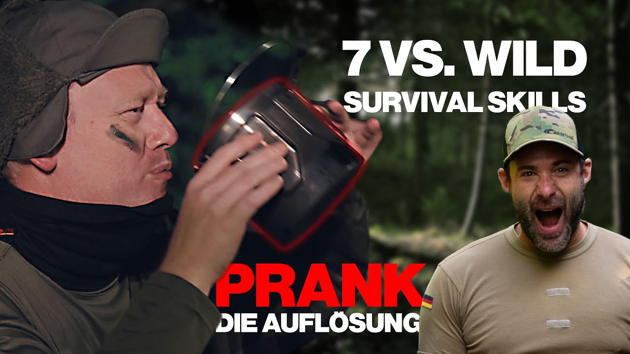 Ist dieser Prank zu krass? | Das 7 vs. Wild Training von @Knossi, @SaschaHuber, @Trymacs & @Rumathra