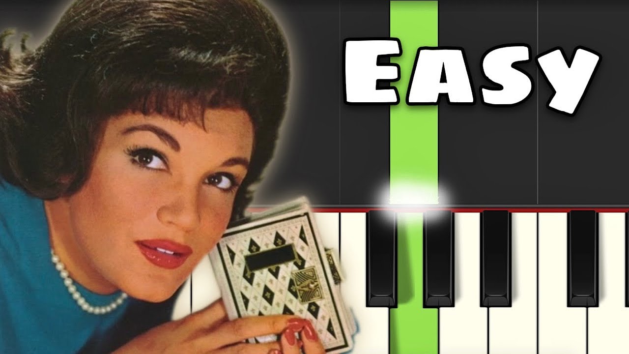 Pretty Little Baby - Connie Francis | Easy Piano Tutorial