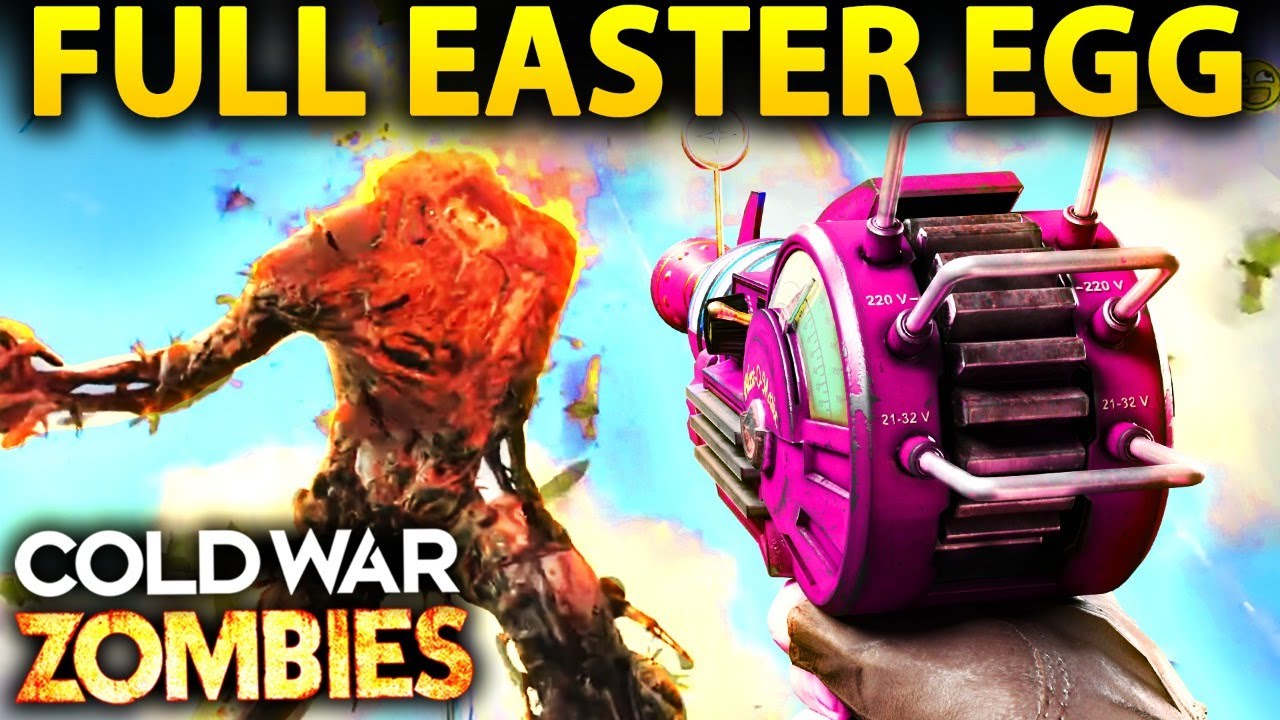 🔴 OUTBREAK EASTER EGG FULL WALKTHROUGH (Cold War Zombies Main Quest)