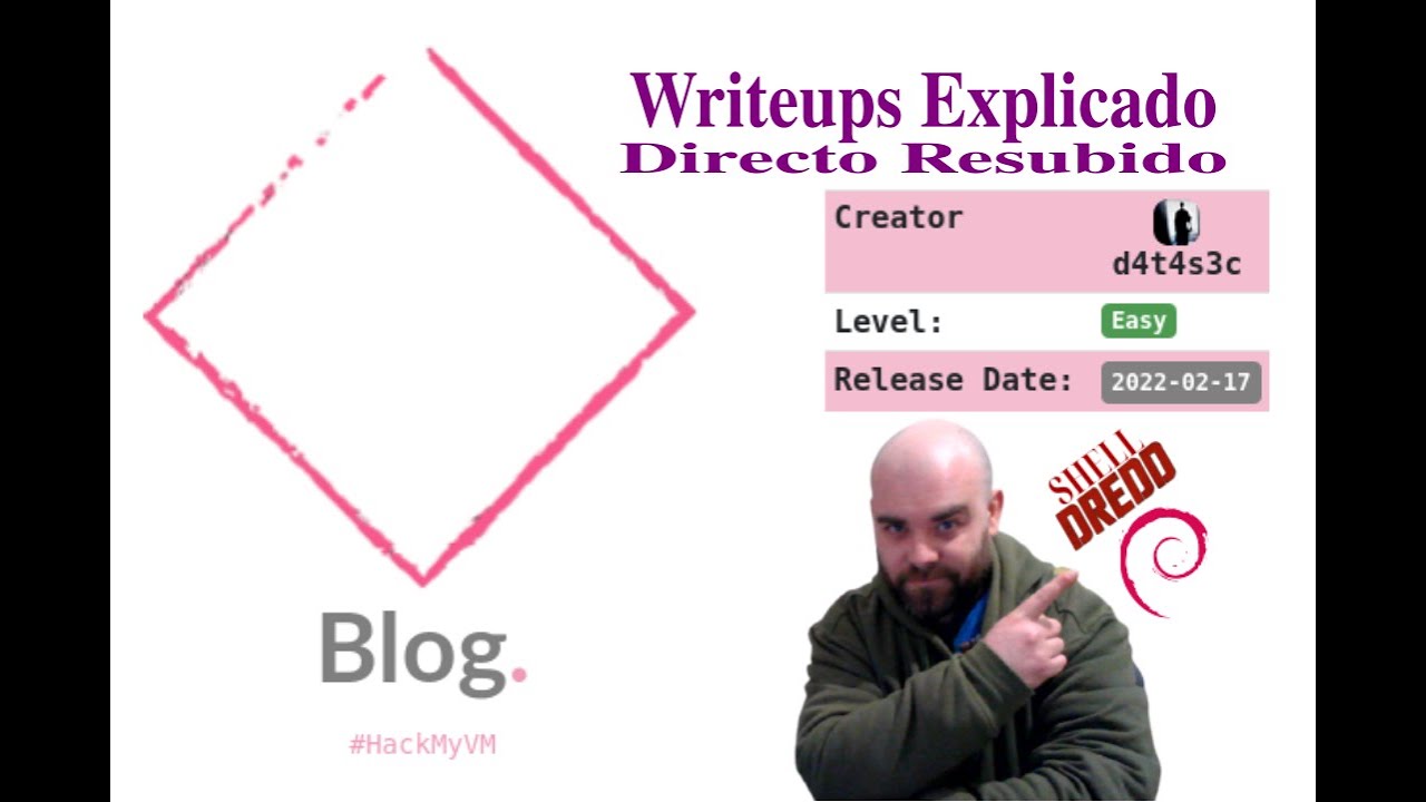 BLOG HackMyVM CTF - Writeup / Walkthrough - Directo Resubido.