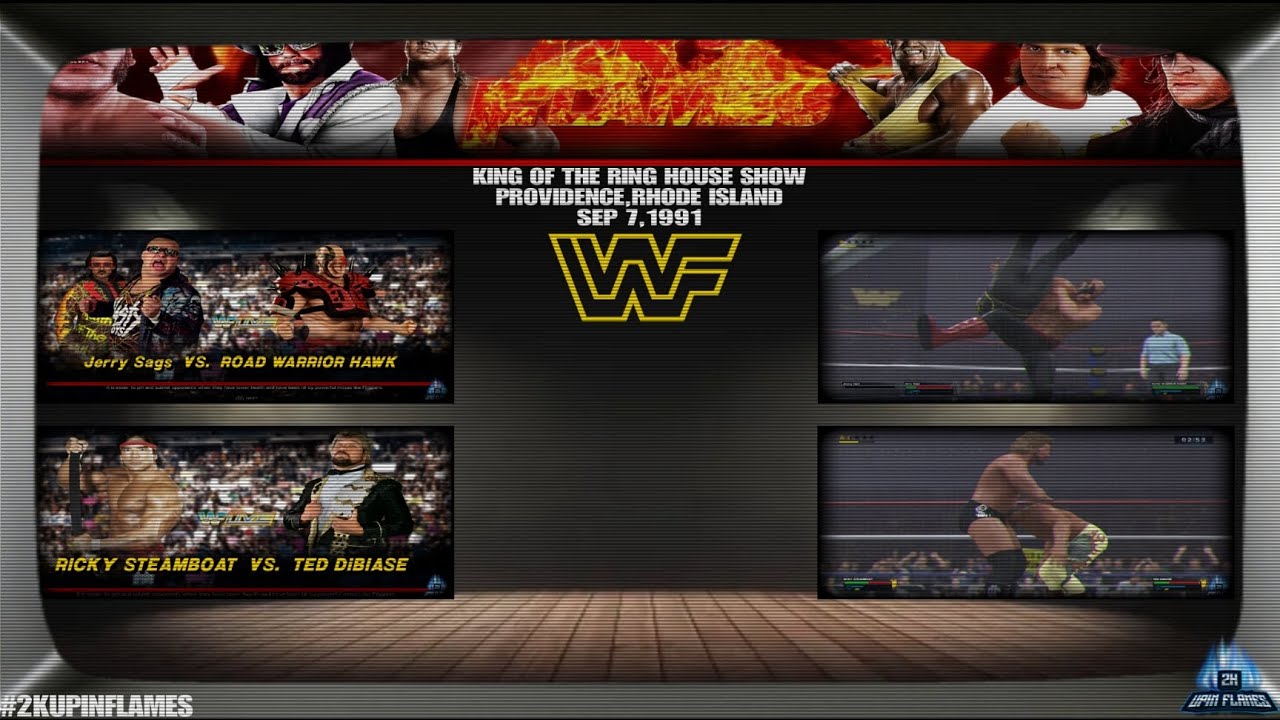 WWE2K23 KOTR 91' SERIES VID#1 STEAMBOAT VS. DIBIASE👑👑👑 #wwe2k23 #wwe #kingofthering #providence